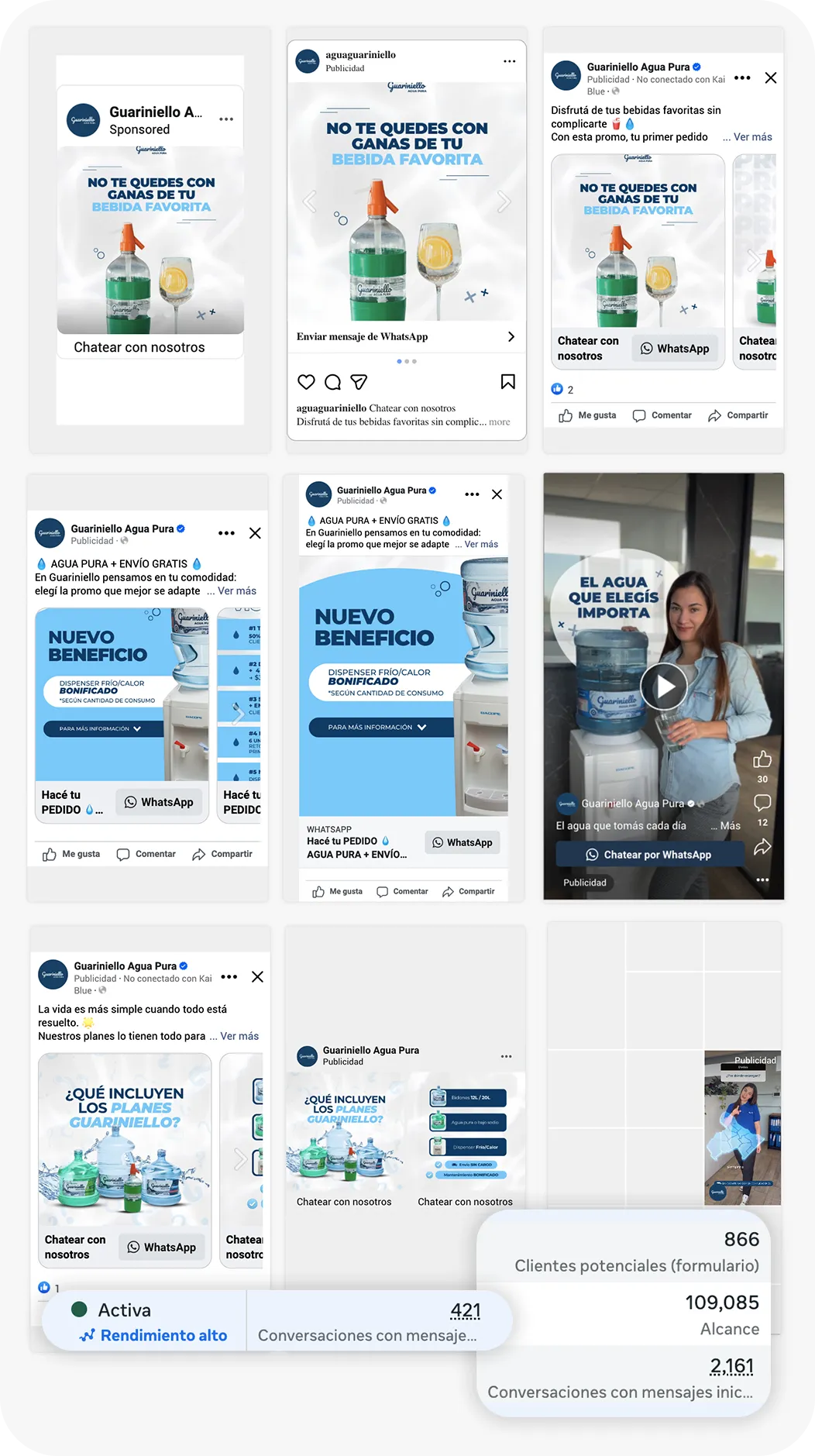 Piezas para campañas publicitarias