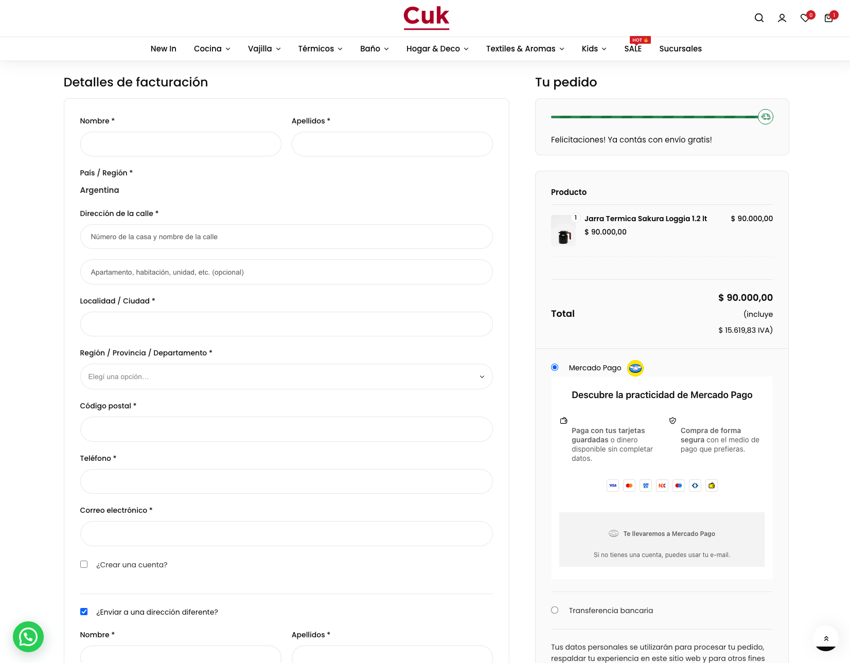 Un proceso de compra sin fricciones de principio a fin