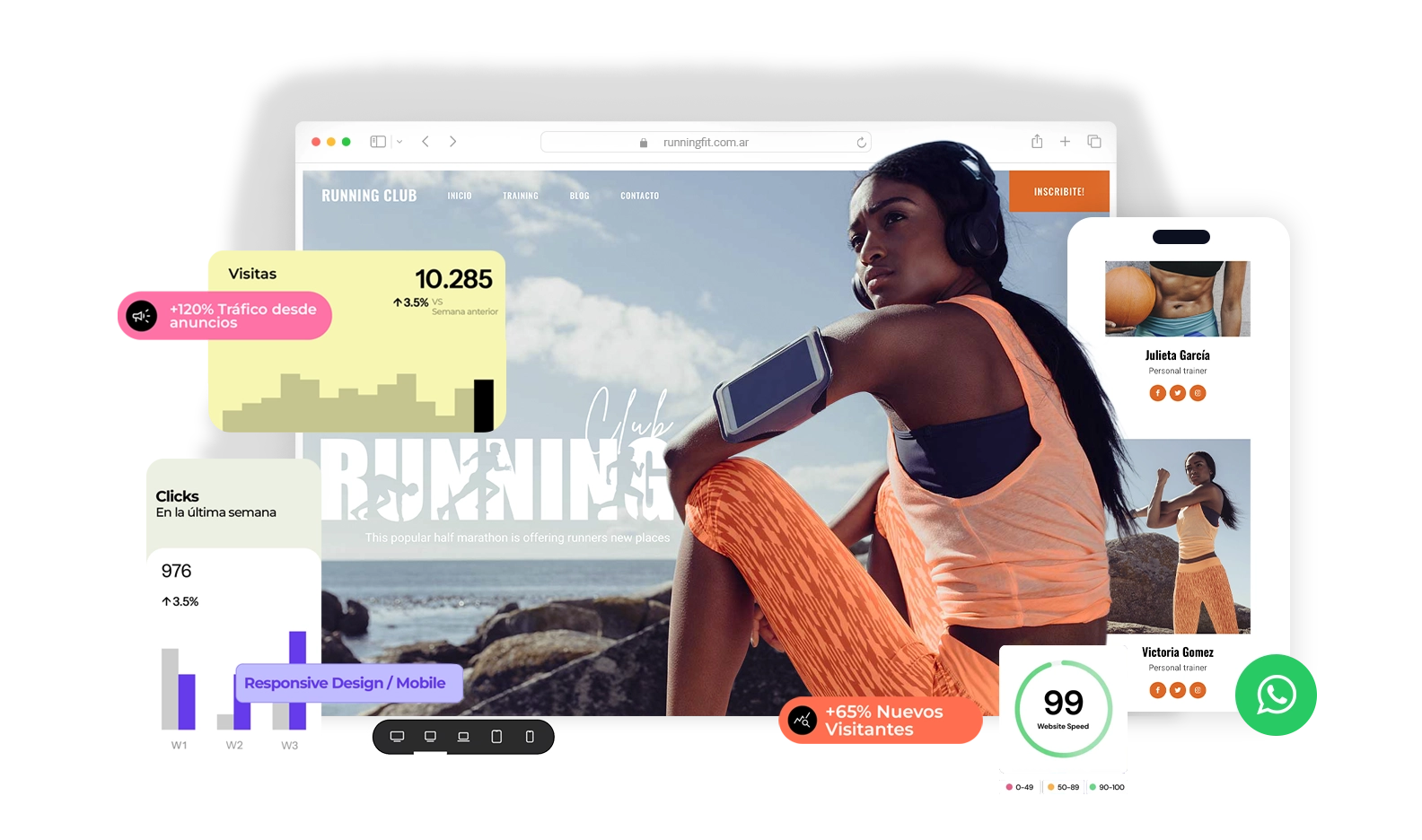 Ejemplo página web informativa